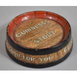 A Novelty Mintons Ashtray Commissioned by Arthur Guinness in the Form of a Barrel Top Inscribed "