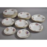 A Collection of Royal Worcester Roanoke Bowls (26 Pieces in Total)