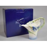 A Boxed Franz Porcelain "Bluebell" Teapot