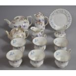 A Collection of Various Hammersley and Co Teawares to include Teapot, Hot Water Pot and Milk Jug