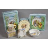 A Collection of Various Wedgwood Winnie The Pooh Childrens China Etc