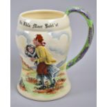 A Crown Devon Fieldings Musical Tankard "On Ilkla Moor Baht'at", Movement Requires a Little