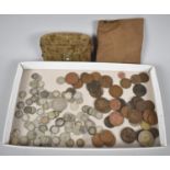 A Collection of Various British Coins to Include Silver Threepence, Sixpences, Copper Coinage etc