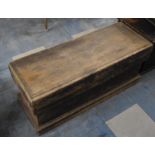 A Late 19th Century Fitted Carpenter's Toolbox with Removable Tray, 87cm Wide