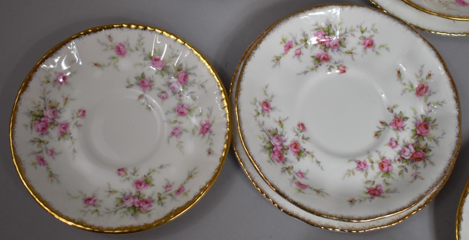 A Collection of Paragon Victoriana Rose Pattern Teawares to comprise Nine Teacups, Eight Large - Image 2 of 2