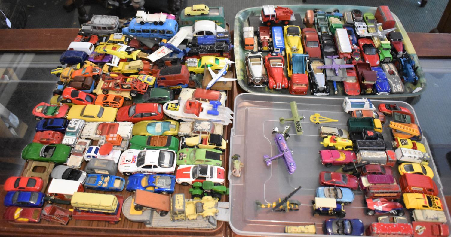 A Large Quantity of Diecast Toys to Include Old Corgi, Dinky and Matchbox Etc