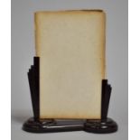 A Bakelite Art Deco Photo Frame, 16cm high