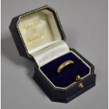 A Welsh Clogau 9ct Gold Cariad Ring, 4.8g Size O 1/2