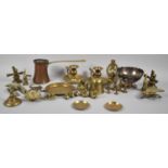 A Collection of Vintage Brass Ornaments