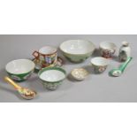 A Collection of Various Chinese and Japanese Ceramics to Include Katani, Republic Type Miniature