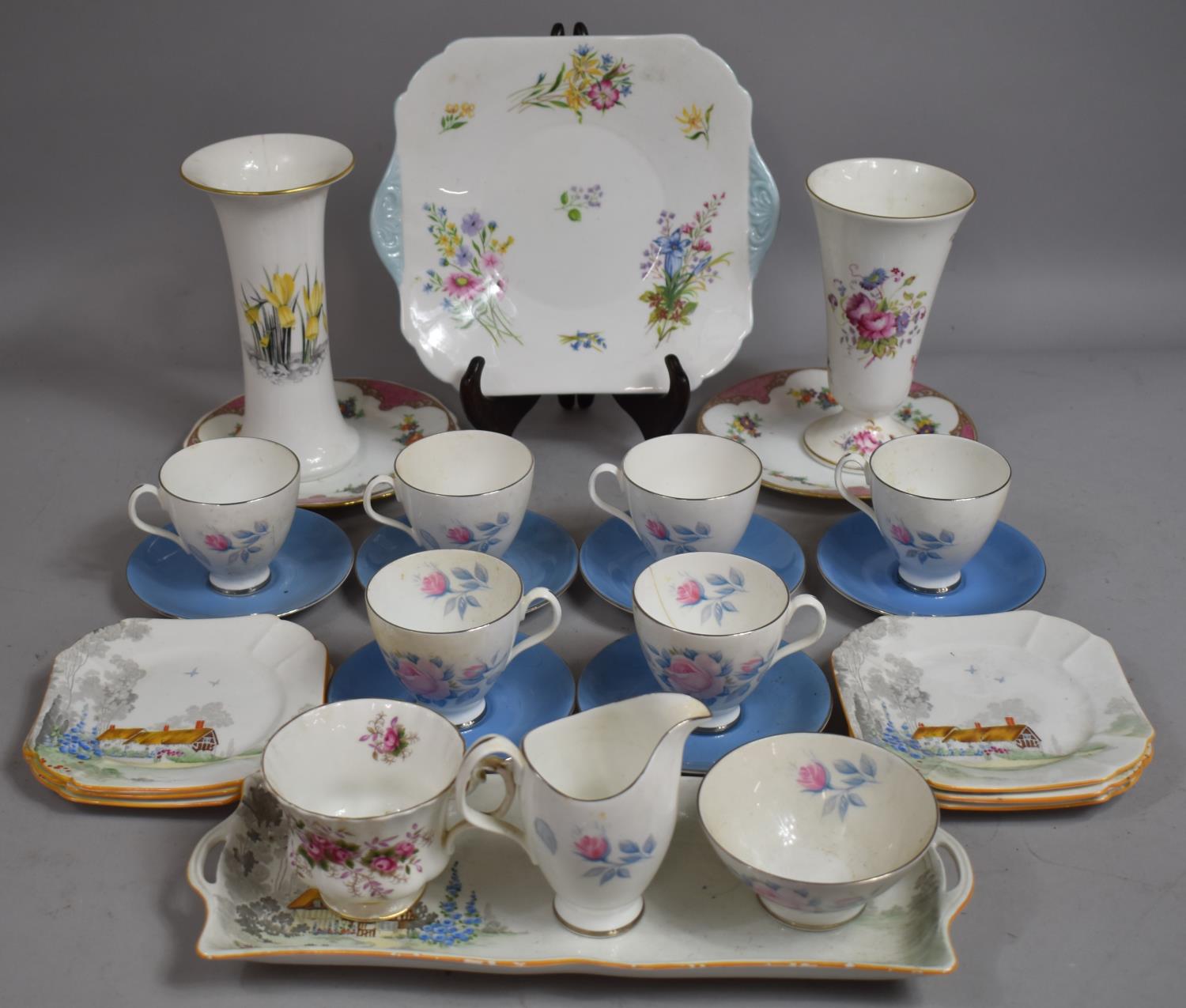 A Collection of Ceramics to Comprise Royal Albert Sorrento Coffee Set etc (Varying Condition Issues)
