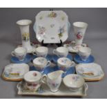 A Collection of Ceramics to Comprise Royal Albert Sorrento Coffee Set etc (Varying Condition Issues)