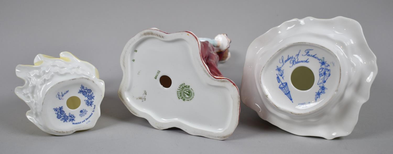 A Collection of Three Figural Ornaments to Include two Coalport Examples - Image 2 of 2