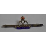 A Silver and Enamel Sweetheart Brooch for the South Staffordshire Regiment
