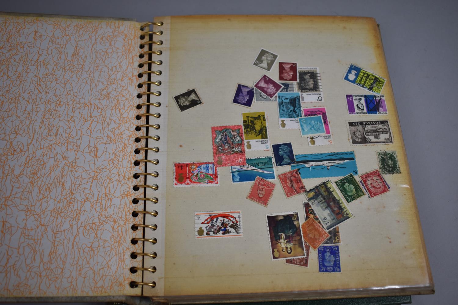 Two Stamp Albums and Small Collection of Postcards - Image 8 of 10