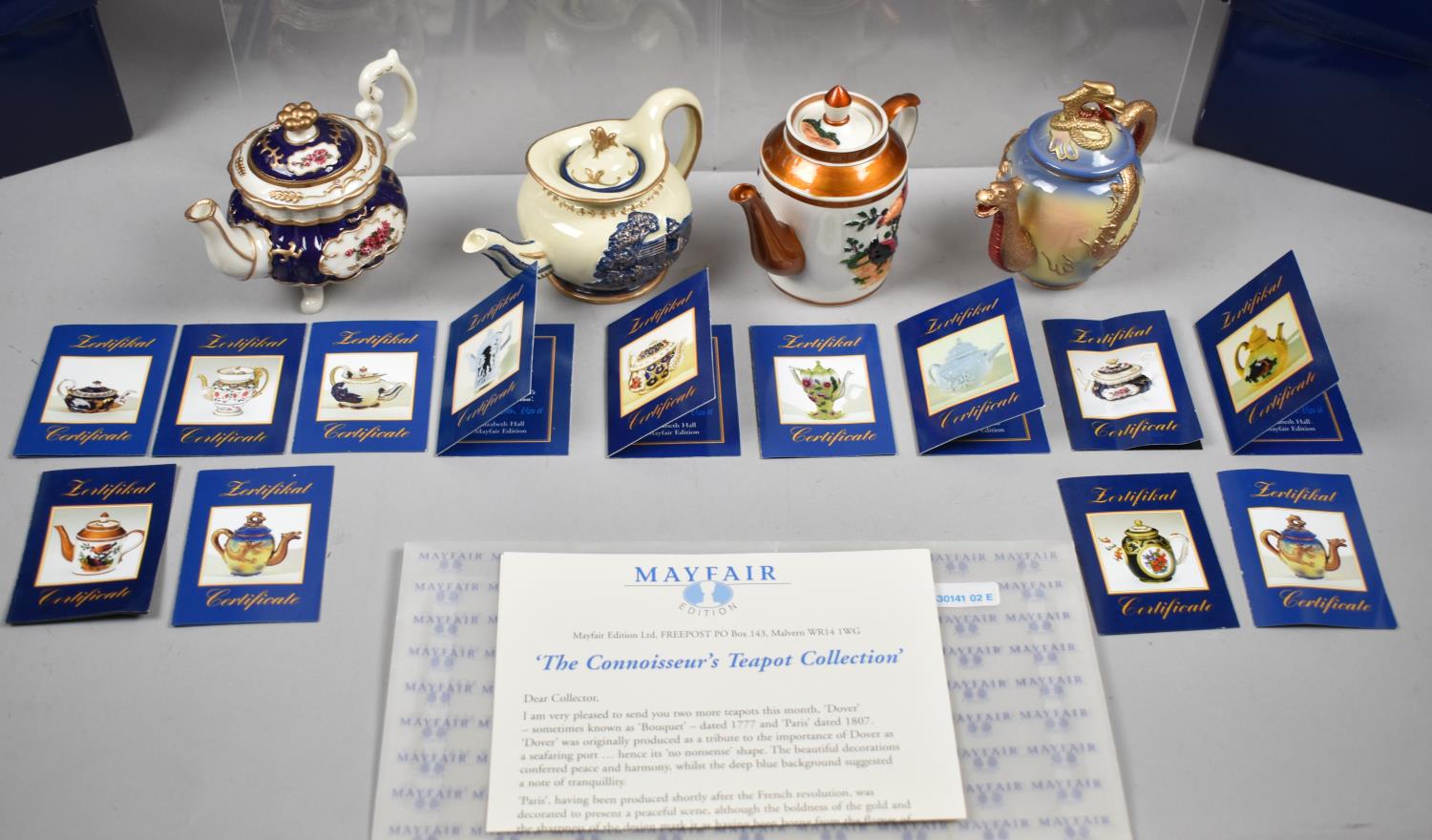 A Collection of Boxed Mayfair Teapots, The Connoisseurs Teapot Collection - Image 3 of 4