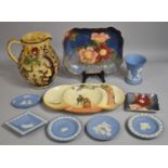 A Collection of Ceramics to Comprise Woods Indian Tree Jug, Royal Doulton Robin Hood Trefoil Dish,