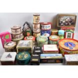 A Collection of Vintage and Modern Storage Tins