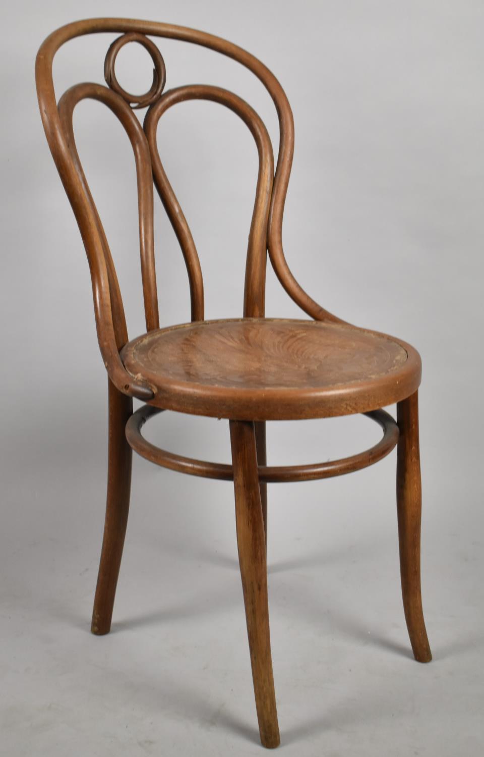 A Vintage Bentwood Side Chair, Some Condition Issues