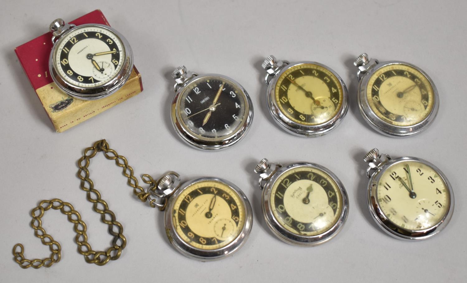 A Collection of Vintage Pocket Watches all in Need of Some Attention - Image 2 of 2