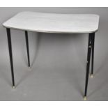 A Vintage Formica Topped Occasional Table, 74cm Wide