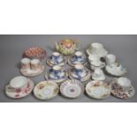 A Collection of Various Early to Mid 20th Century Teawares to comprise Examples by Coalport, Royal