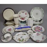 A Collection of Various Ceramics to comprise Various Plates including Six Minton Edinburgh Pattern