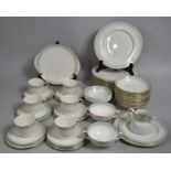 A Royal Doulton Berkshire Pattern Tea and Dinner Service to comprise Large Plates, Cups, Bowls,