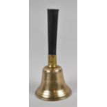 An Early 20th Century Handbell with Replacement Handle, 28cm high