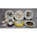 A Collection of Various Porcelain and Ceramics to Comprise Limoges Cup and Saucer, Czechoslovakian