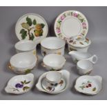 A Collection of Various Oven to Table Dinnerwares to Comprise Royal Worcester Evesham Etc