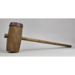 A Vintage Showmans Wooden Sledge Hammer