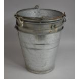 Four Vintage Galvanized Buckets