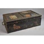 A Vintage Metal Ammunition Box, 64cm wide