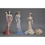 Three Boxed Compton and Woodhouse Coalport Figures, Ruby, Sapphire and Sophie