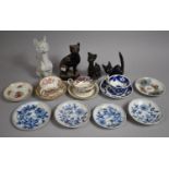 A Collection of Various 19th Century and Later Porcelain to Comprise Royal Copenhagen Floral Hand