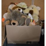 A Box of Soft Toys, Teddy Bears etc