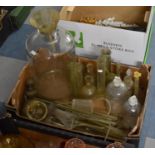 A Collection of Vintage Scientific Flasks, Tubes, Bottles etc