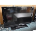 A Sony Bravia 31" TV with Remote