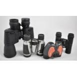 A Collection of Four Pairs of Modern Binoculars