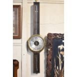 A Mid 20th Century Peandar Demonstration Wheel Barometer, Cracked Glass, 92cm High