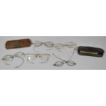 A Collection of Vintage Spectacles and Vintage Spectacle Cases