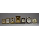 A Collection of Battery Operated and Vintage Clocks
