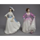 A Royal Doulton Ashley and a Royal Doulton Margaret