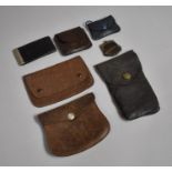 A Collection of Various Leather Purses and Notebook Holders