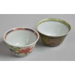 Two 18th Century Porcelain Tea Bowls