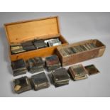 A Large Collection of Victorian Coloured Magic Lantern Slides, Various Part Sets to include Slavery,