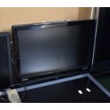 A Combination Television and DVD Player, 19" Screen, No Remote