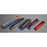 A Collection of Vintage and Modern Harmonicas