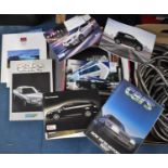 A Collection of Vintage Car Booklets and Brochures Etc